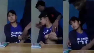 Desi Tution Teacher Enjoying With Student Video MMS
